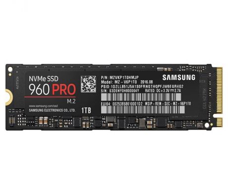 Накопитель SSD Samsung 960 Pro 1024Gb M.2 (MZ-V6P1T0BW)