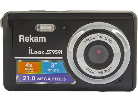 Цифровой фотоаппарат Rekam iLook S970i Metallic Black