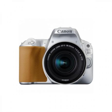 Фотоаппарат зеркальный Canon EOS 200D Kit 18-55mm IS STM Silver