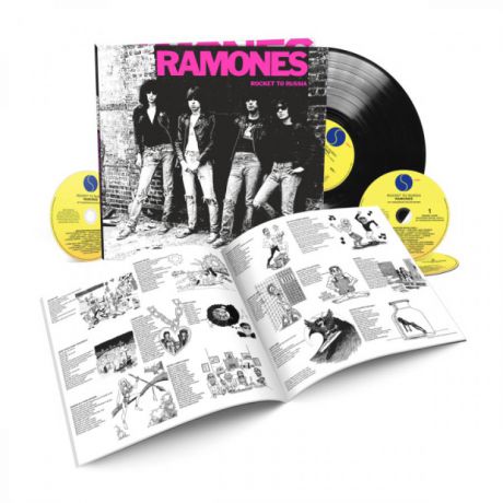 Виниловая пластинка Ramones, Rocket To Russia (40Th Anniversary) (LP, 3CD, Box Set)
