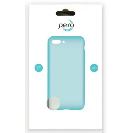 Клип-кейс PERO для iPhone 7/8 Plus силикон прозрачный