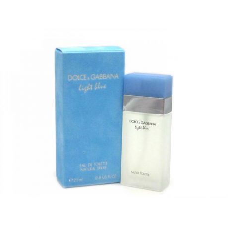 Туалетная вода Dolce&Gabbana Light Blue pour Femme, 25 мл, женская