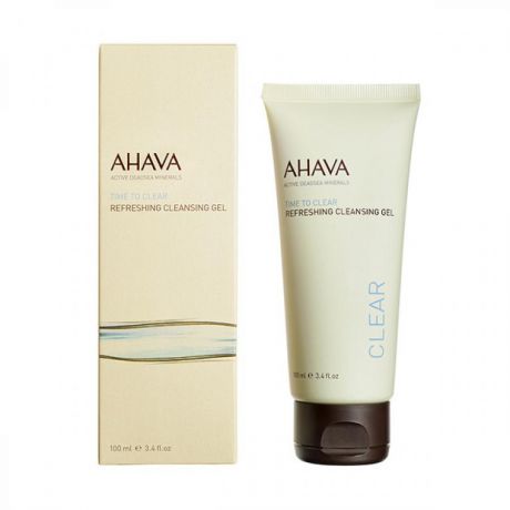 Очищающий гель для лица Ahava Time to Clear Refreshing Cleansing Gel, 100 мл, освежающий