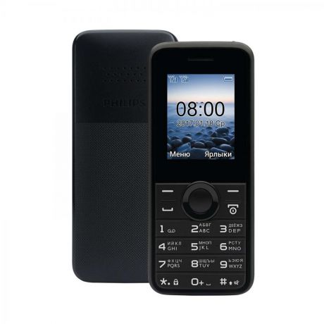 Мобильный телефон Philips E106 Black