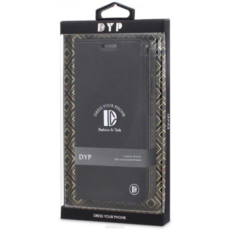 Чехол книжка DYP Casual Wallet для Xiaomi Redmi Note 5A чёрный (DYPCR00044)