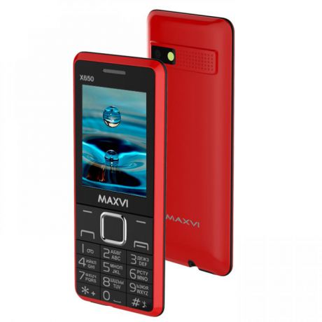 Мобильный телефон Maxvi X650 Red