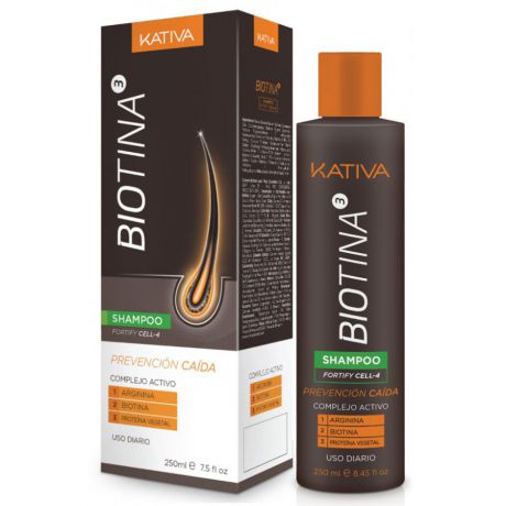 Шампунь против выпадения волос Kativa Biotina, 250 мл