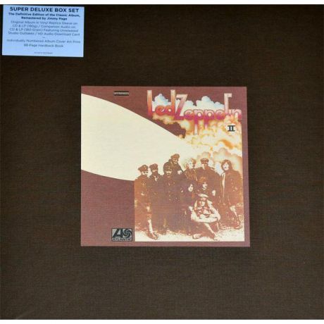 Виниловая пластинка Led Zeppelin, Led Zeppelin Ii (2LP, 2CD, Deluxe Box Set, Remastered)