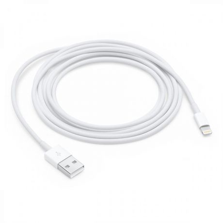 Кабель Apple MD819ZM/A Lightning MFi-USB 2.0 белый 2м для Apple iPhone 7 для Apple iPad 4/mini/Air