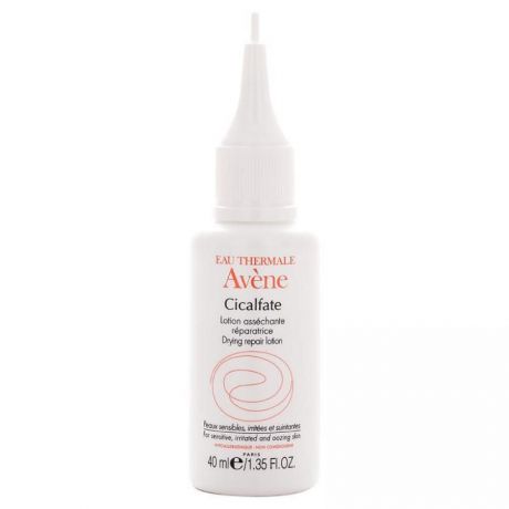 Лосьон подсушивающий Avene Cicalfate, 40 мл, антибактериальное действие, для поврежденной кожи