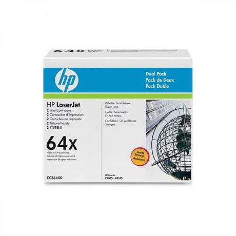 Картридж HP CC364XD для HP LJ 4015/4515, черный