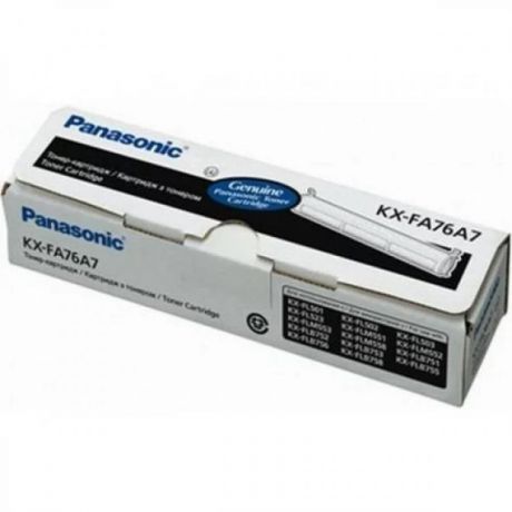 Картридж Panasonic KX-FA76A7 для Panasonic KX-FL501/502/503/M553RU, черный