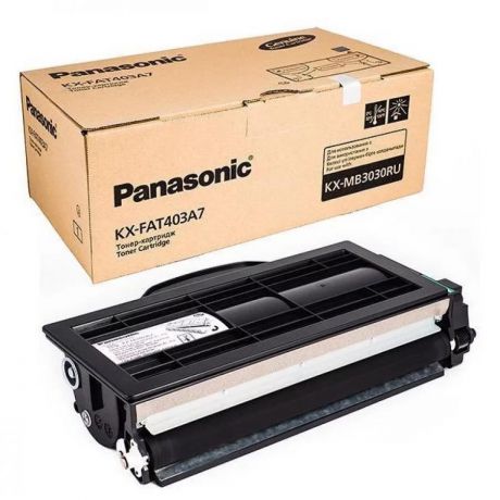 Картридж Panasonic KX-FAT403A7 для Panasonic KX-MB3030, черный