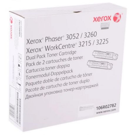 Картридж Xerox 106R02782 для Xerox Phaser 3052/3260 WC 3215/3225, черный
