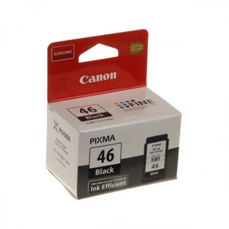 Картридж Canon PG-46 (9059B001) для Canon Pixma E404/E464, черный