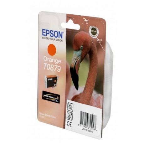 Картридж Epson T0879 (C13T08794010) для Epson St Ph R1900, оранжевый