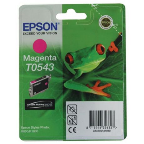 Картридж Epson T0543 (C13T05434010) для Epson R800/1800, пурпурный