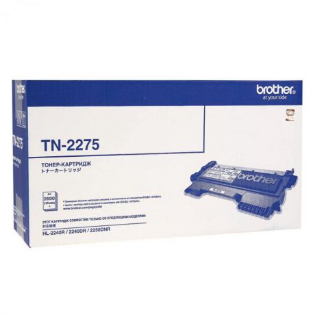 Картридж Brother TN2275 для Brother HL2240/2250/DCP7060/7070/MFC7630/7860, черный