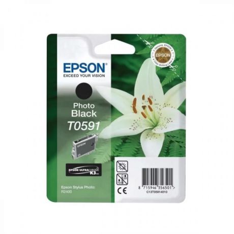 Картридж Epson T0591 (C13T05914010) для Epson St Ph R2400, черный