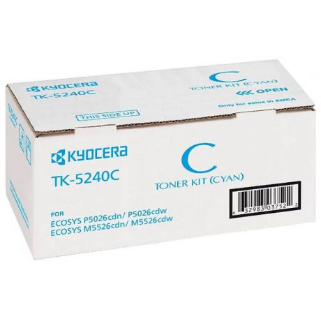 Картридж Kyocera TK-5240C (1T02R7CNL0) для Kyocera P5026cdn/cdw M5526cdn/cdw, голубой