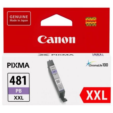 Картридж Canon CLI-481PB XXL (1994C001) для Canon Pixma TS8140TS/TS9140, голубой