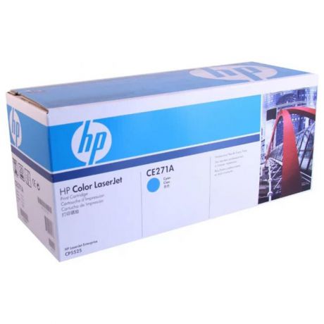 Картридж HP CE271A для HP LJ CP5520/5525, голубой