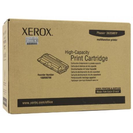 Картридж Xerox 108R00796 для Xerox Ph 3635, черный