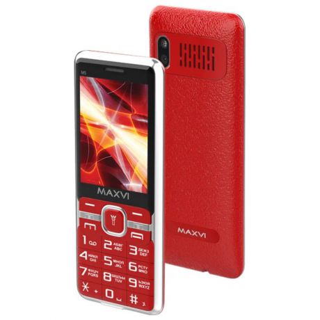 Мобильный телефон Maxvi M5 Red