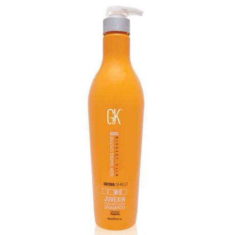 Шампунь для волос Gkhair Global Keratin Shield Juvexin Color Protection Shampoo, 650 мл, защита цвета