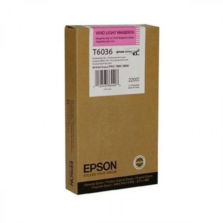 Картридж Epson T6036 (C13T603600) для Epson St Pro 7880/9880, светло-пурпурный