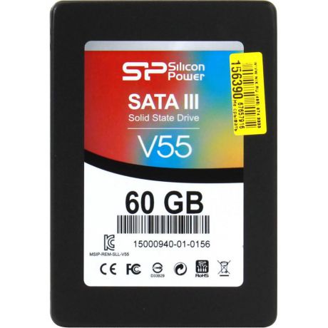 Накопитель SSD Silicon Power Velox V55 60Gb 2.5 (SP060GBSS3V55S25)