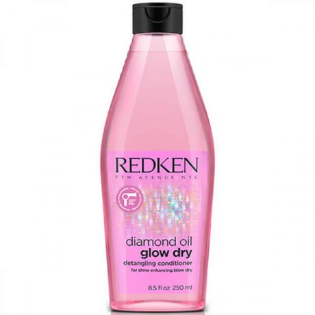 Кондиционер для волос Redken Diamond Oil Glow Dry, 250 мл, экстракт амлы, масла арганы и кориандра