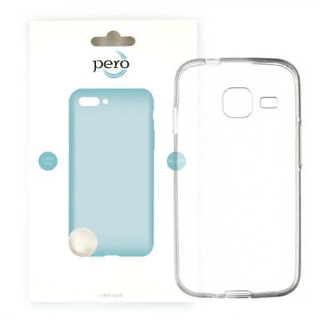 Клип-кейс PERO силикон для Samsung J1 mini prime прозрачный