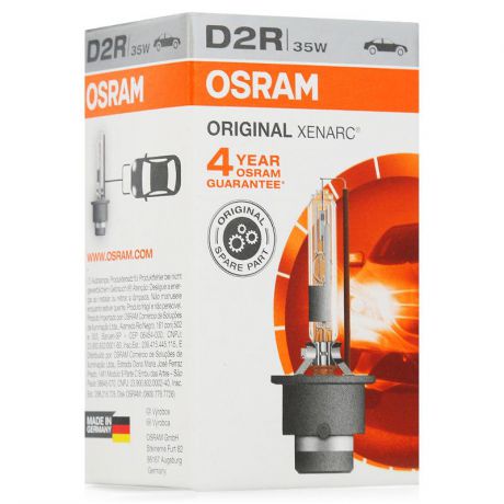 Лампа ксеноновая Osram D2R 4100K Xenarc Original, 1шт, 66250