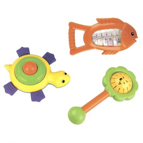 Развивающая игрушка Mioshi Игровой набор 3 в 1 Первая игрушка
