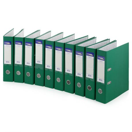 папка-регистратор Expert Complete, 80 мм, зелёная (коробка 10шт)