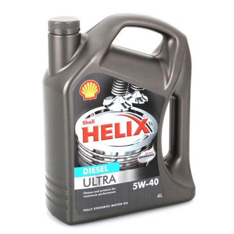 Моторное масло Shell Helix Ultra L Diesel 5W-40, 4 л, синтетическое