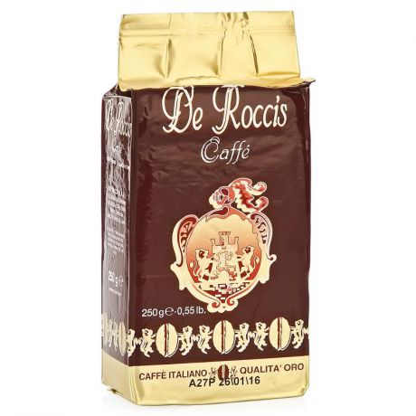 кофе молотый De Roccis Qualita Oro