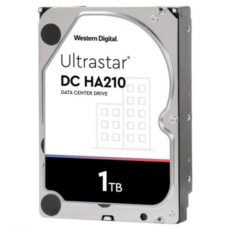 жесткий диск HDD 1ТБ, Western Digital Ultrastar DC HA210, HUS722T1TALA604, 1W10001