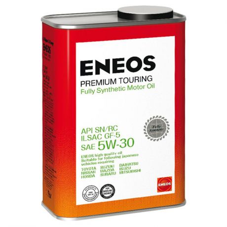 Моторное масло ENEOS Premium Touring SN 5W30, синтетическое, 1л