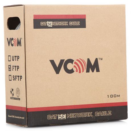 кабель витая пара VCOM VNC1010 FTP Cat 5E