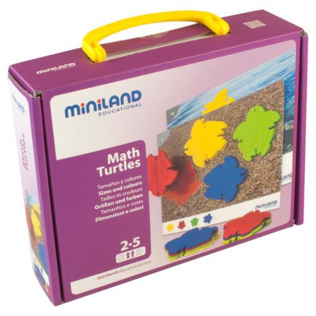 Набор для обучения счету Miniland Math Turtles с черепашками (31797)
