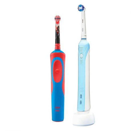 электрическая зубная щетка Oral-B Professional Care 500 + электрическая зубная щетка Oral-B Kids Star Wars