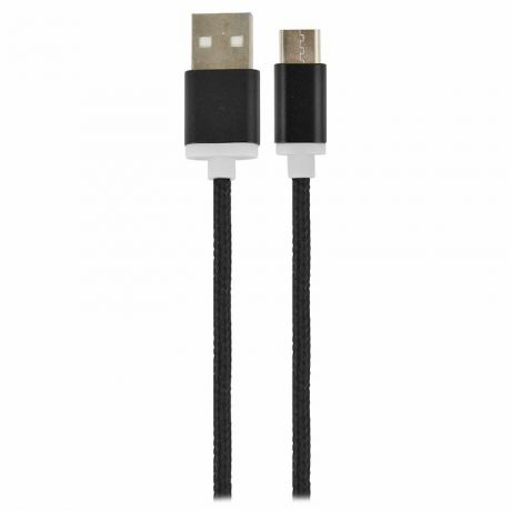 Сетевое зарядное устройство MobileData CH-10-ТC Black, 2A, 1 USB, с кабелем USB - USB Type-C, 1.5 м, черный