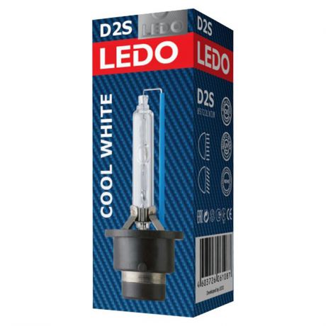 Лампа ксеноновая LEDO D2S 6000К Cool White 85122LXCW