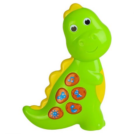 Развивающая игрушка Азбукварик Динозаврик чудо-огоньки