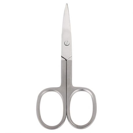 Ножницы для ногтей Flirt FT-411-09С с закругленными кончиками, широкое лезвие, ручная заточка