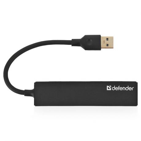 концентратор USB 3.0 Defender Quadro Express