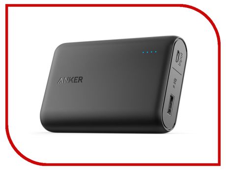 Аккумулятор Anker PowerCore 10000mAh Black A1263H11 866352