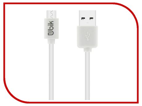 Аксессуар Ubik UM04 USB - Micro USB White